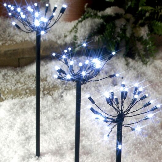 Damart Set of 5 Sparkler Path Lights