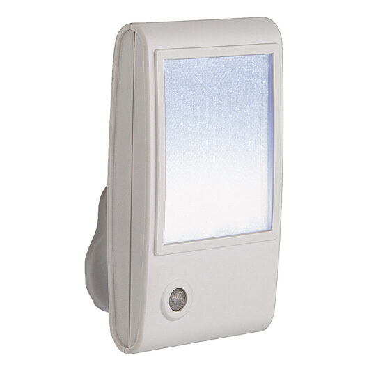 Firstlight LED Sparkle Night Light Automatic Dusk Til Dawn White in White